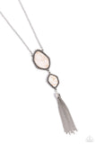 Paparazzi Necklace - Desert Darling - White