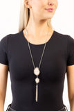 Paparazzi Necklace - Desert Darling - White