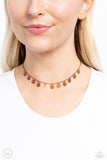 Paparazzi Necklace - On My CHIME - Copper