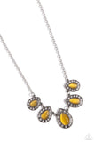 Paparazzi Necklace - Everlasting Enchantment - Yellow