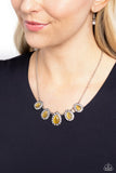 Paparazzi Necklace - Everlasting Enchantment - Yellow