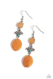 Paparazzi Earring - Creative Cascade - Orange