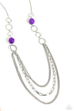 Paparazzi Necklace - Margarita Masquerades - Purple