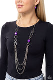 Paparazzi Necklace - Margarita Masquerades - Purple