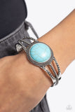 Paparazzi Bracelet - Sandstone Sojourn - Blue