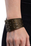 Paparazzi Bracelet - Mechanical Motif - Brass