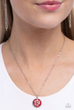Paparazzi Necklace - Beachy Basic - Red