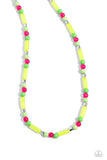 Paparazzi Necklace - Beaded Beginner - Green