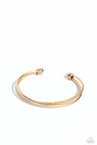Paparazzi Bracelet -  Coachella Curls - Gold