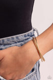 Paparazzi Bracelet -  Coachella Curls - Gold