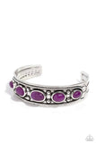 Paparazzi Bracelet - Stony Surprise - Purple