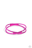 Paparazzi Bracelet - Tactile Thrill - Pink