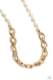 Paparazzi Necklace - Dual Daydream - Gold
