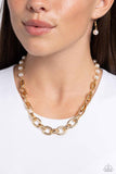 Paparazzi Necklace - Dual Daydream - Gold