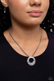 Paparazzi Necklace - Scintillating Spiral - White