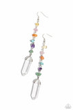 Paparazzi Earring - Quartz Qualification - Multi