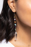 Paparazzi Earring - Quartz Qualification - Multi