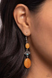 Paparazzi Earring - Creative Cascade - Orange