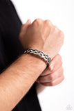Paparazzi Bracelet - Celtic Cuff - Silver