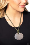 Paparazzi Necklace - Rural Reflex - Green