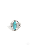 Paparazzi Ring - Spartan Stone - Blue
