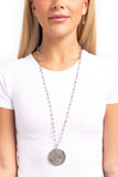 Paparazzi Necklace - Secret Cottage - Silver