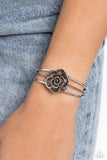 Paparazzi Bracelet - Rosy Repose - Silver