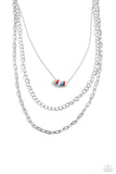 Paparazzi Necklace - Colorful Cadet - Red