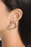 Paparazzi Earring - Be Mine  Valentine? - Multi