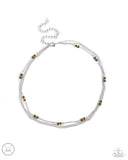 Paparazzi Necklace - Bountifully Beaded - Green