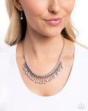 Paparazzi Necklace - A Touch of CLASSY - Silver