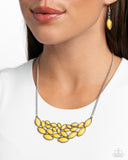 Paparazzi Necklace - Eden Escape - Yellow