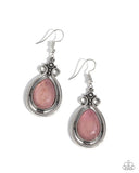 Paparazzi Earring - Mountain Mantra - Pink