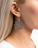 Paparazzi Earring - Garden of Love - Orange