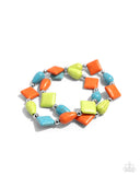 Paparazzi Bracelet - EARTHY Riser - Multi
