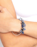 Paparazzi Bracelet - Dainty Deconstruction - Blue