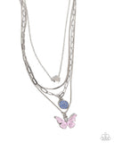 Paparazzi Necklace - Whimsical Wardrobe - Pink