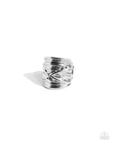 Paparazzi Ring - Urban Overlap - Silver