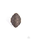 Paparazzi Ring - Opulent Opera - Brass