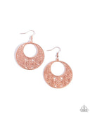 Paparazzi Earring - Mandala Paradise - Copper
