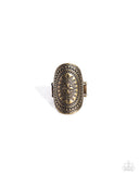 Paparazzi Ring - Island Influence - Brass