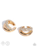 Paparazzi Earring - Sizzling Spotlight - Gold