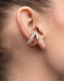Paparazzi Earring - Sizzling Spotlight - Gold