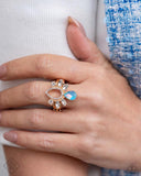 Paparazzi Ring - Heirloom Heaven - Gold