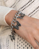 Paparazzi Bracelet - Aerial Ambience - Silver