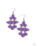 Paparazzi Earring - Bay Breezin - Purple