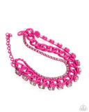 Paparazzi Bracelet - Colorful Canvas - Pink