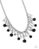 Paparazzi Necklace - HEIR-headed - Black
