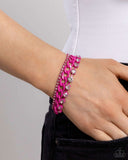 Paparazzi Bracelet - Colorful Canvas - Pink
