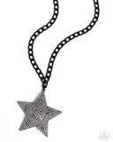 Paparazzi Necklace - Stellar Selfie - Black